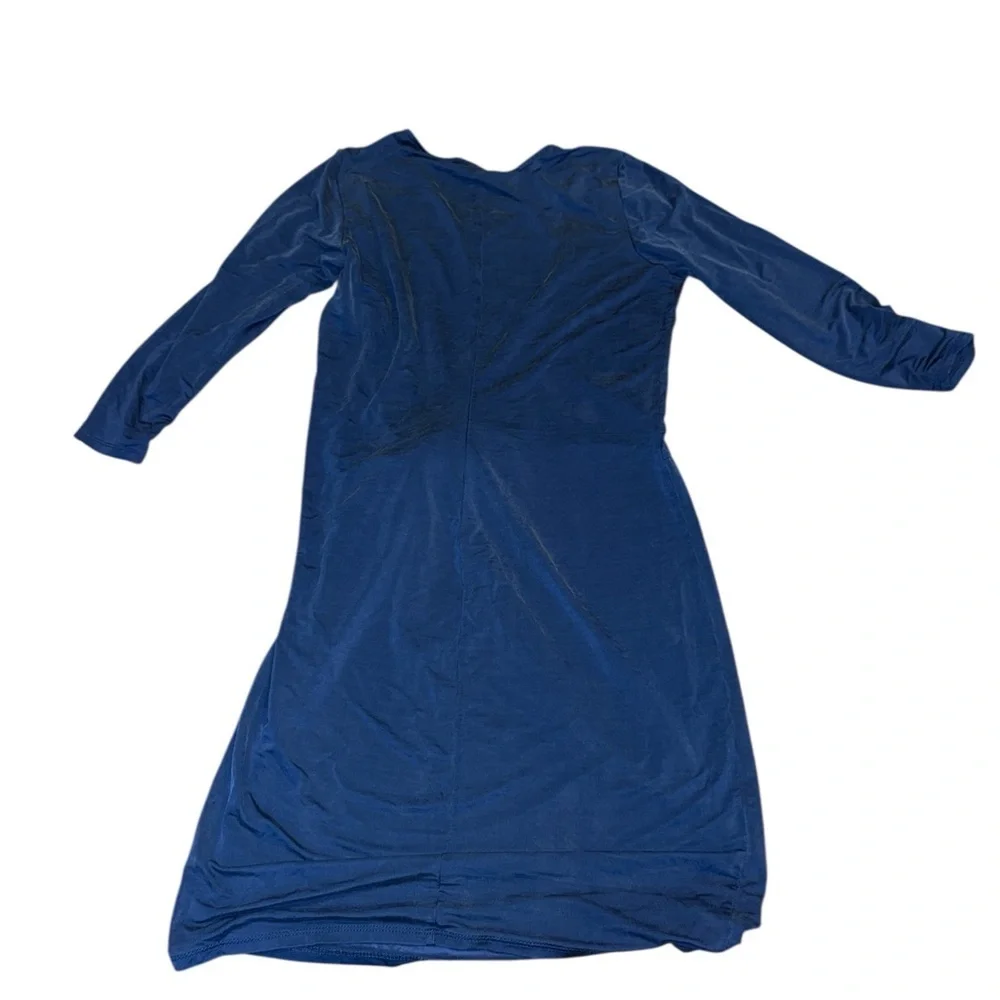 Anthropologie Dress Dolan Sanibel Jersey Stretch Knit Side Knotted Mini … - Picture 4 of 4